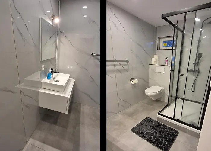 Apartament Finkenwerder Larisa's Nr22-private Kueche-gemeinschaftliches Bad Wc
